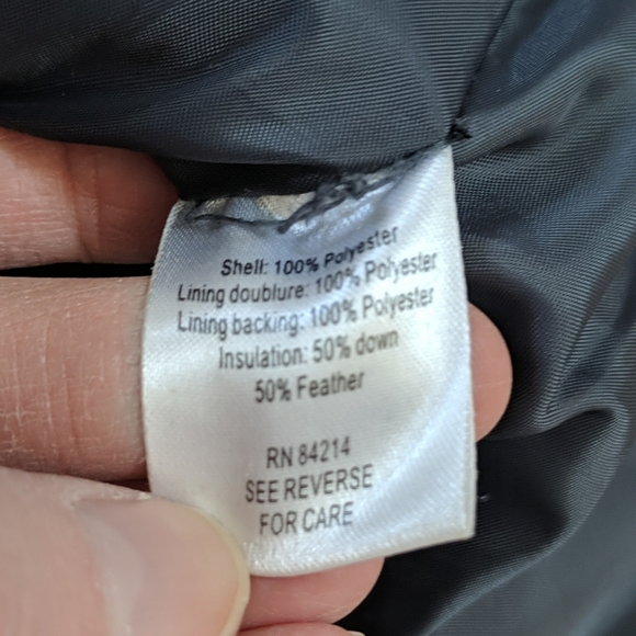 Predator Down Feather Navy Star Vest Small - Picture 4 of 4